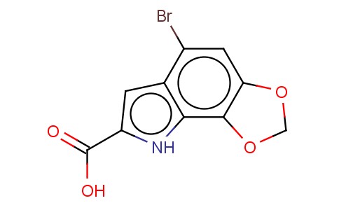 5-BROMO-8H-1,3-DIOXA-8-AZA-AS-INDACENE-7-CARBOXYLIC ACID